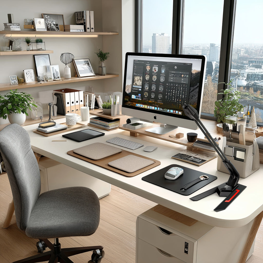 Microfono da gioco a LED USB YouTube streaming 1.5m sensibilità 21dB + 3dB NanoRS RS710