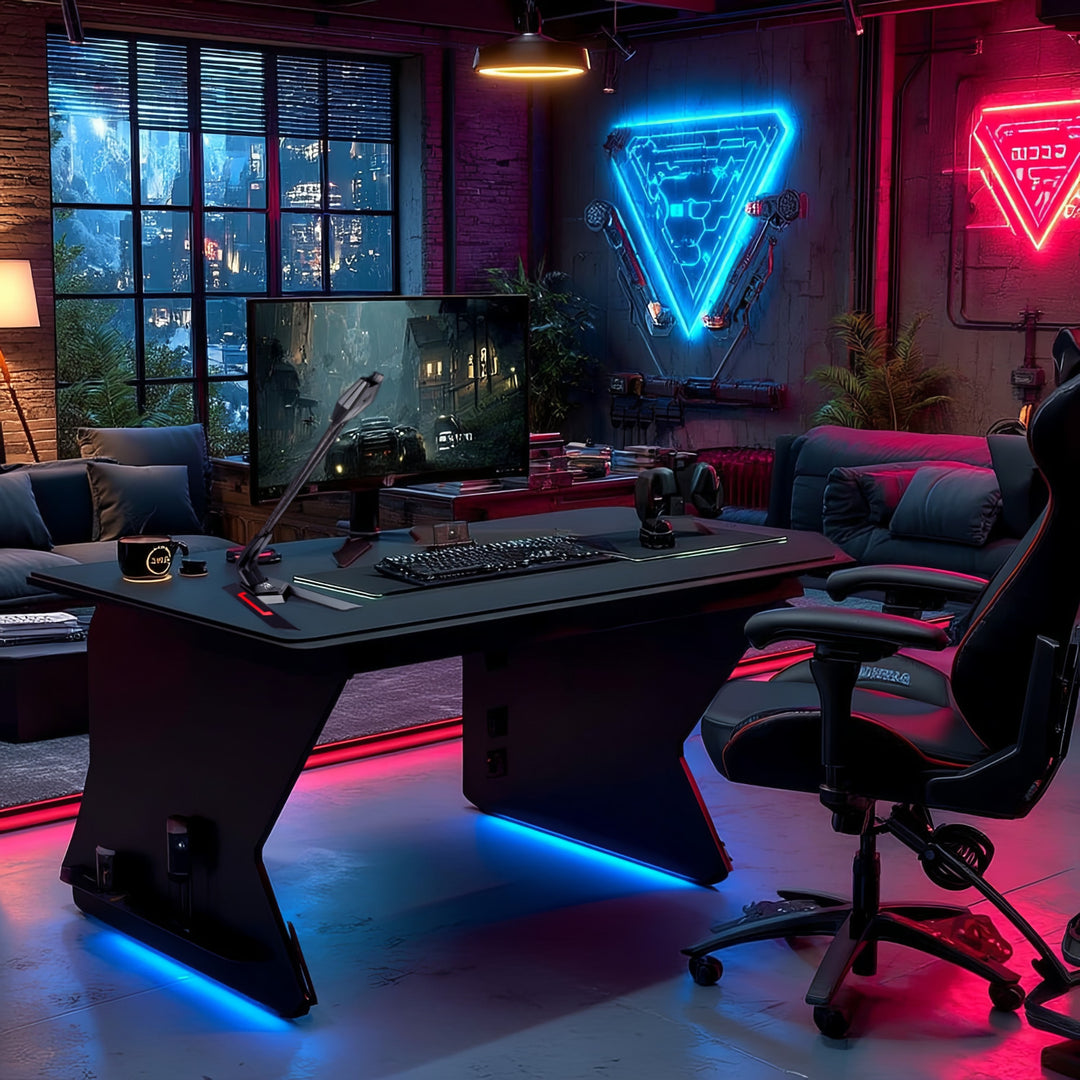 Microfono da gioco a LED USB YouTube streaming 1.5m sensibilità 21dB + 3dB NanoRS RS710