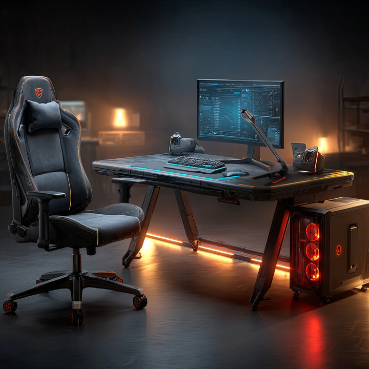 Microfono da gioco a LED USB YouTube streaming 1.5m sensibilità 21dB + 3dB NanoRS RS710