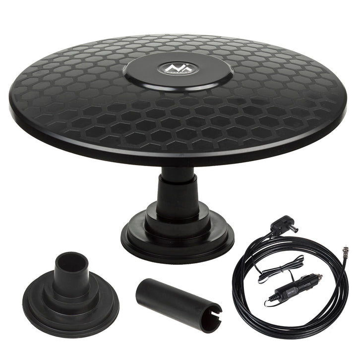 Antenna attiva omnidirezionale DVB-T Maclean MCTV-945 12 / 24V magnetica
