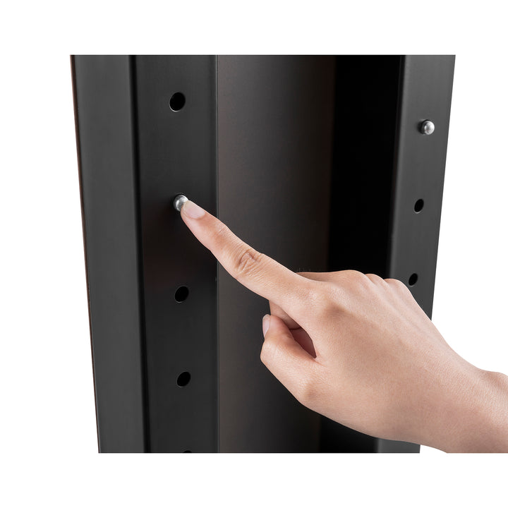 Porta TV professionale moderno con mensola Maclean MC-865 max 40 kg max VESA 600x400