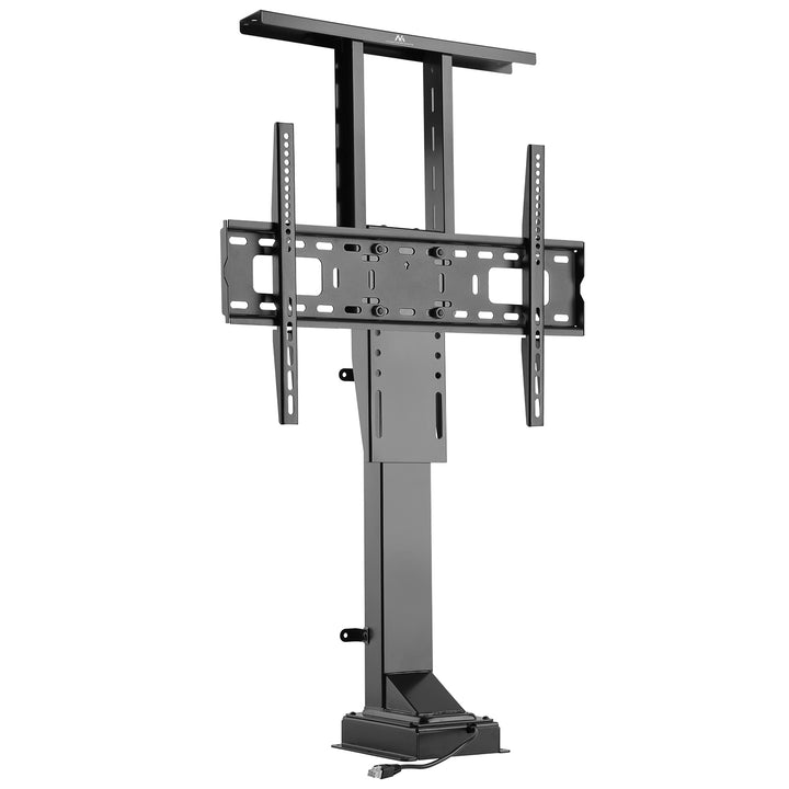 Maclean MC-866  Supporto elettrico retrattile  scorrevole maniglia a scomparsa  per TV max 50 kg max VESA 600x400