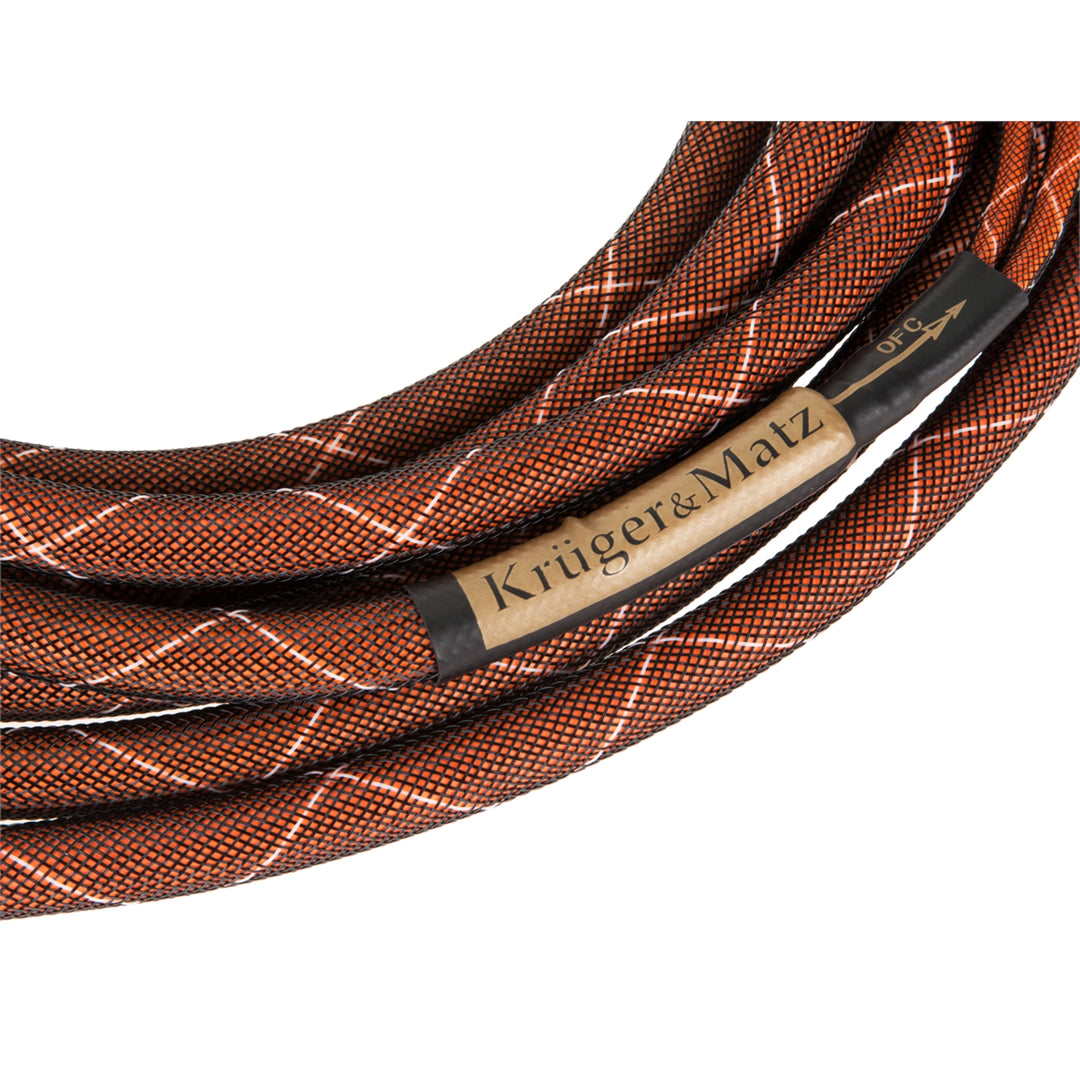 Kruger & Matz Cavo per altoparlanti  3.0m (spinotti a banana)