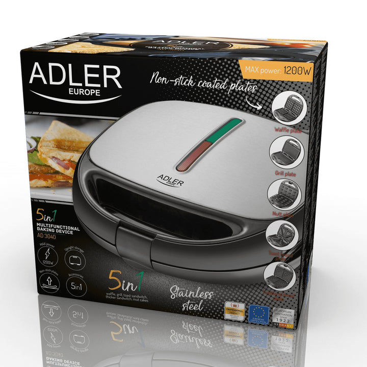Tostapane multifunzione Adler AD 3040 1200W 5 funzioni