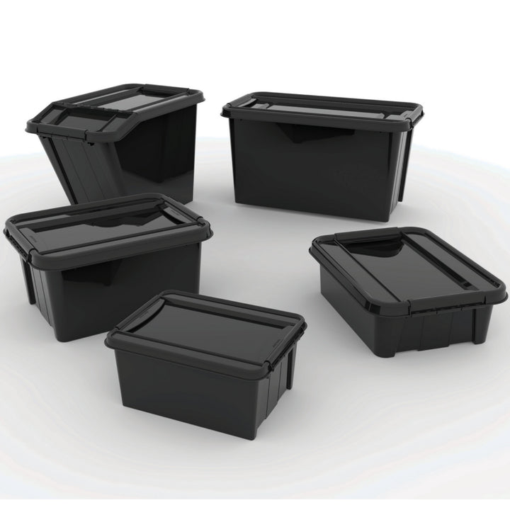 Contenitore con coperchio PlastTeam ProBox Recycle QR 14L