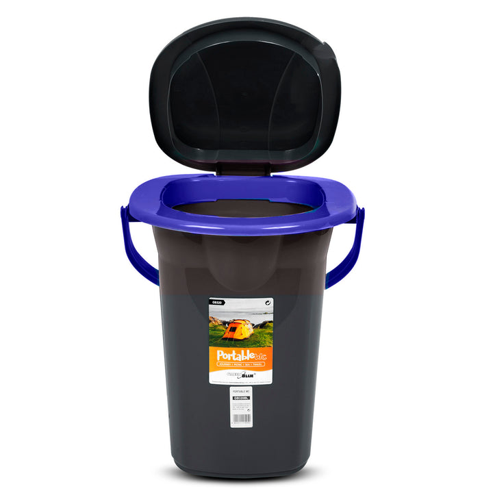 GreenBlue GB320BB toilette per turisti nero-blu TURISTICO PORTATILE 19L