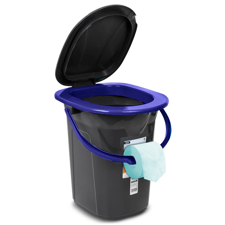 GreenBlue GB320BB toilette per turisti nero-blu TURISTICO PORTATILE 19L