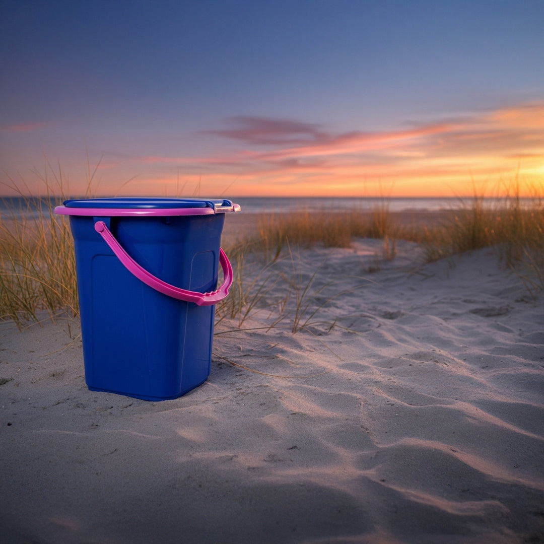 WC da viaggio GreenBlue GB320BR, blu navy e rosa 19L