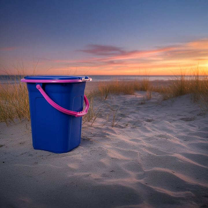 WC da viaggio GreenBlue GB320BR, blu navy e rosa 19L