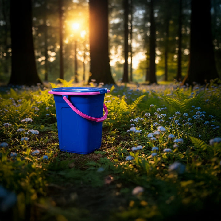 WC da viaggio GreenBlue GB320BR, blu navy e rosa 19L