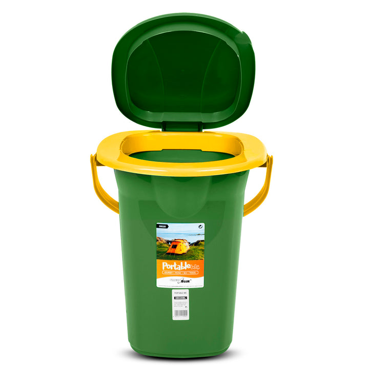 GreenBlue GB320GO WC da viaggio verde scuro/arancione