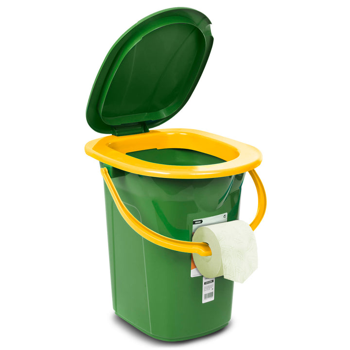 GreenBlue GB320GO WC da viaggio verde scuro/arancione