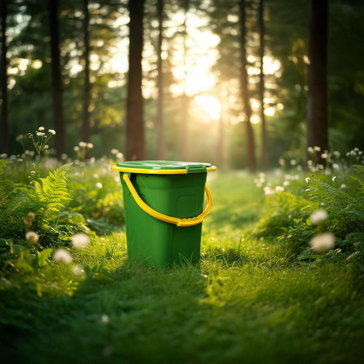 GreenBlue GB320GO WC da viaggio verde scuro/arancione