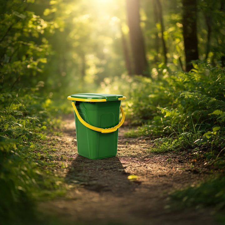 GreenBlue GB320GO WC da viaggio verde scuro/arancione