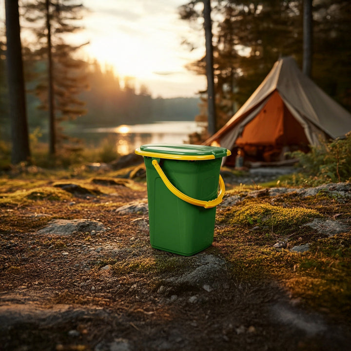 GreenBlue GB320GO WC da viaggio verde scuro/arancione