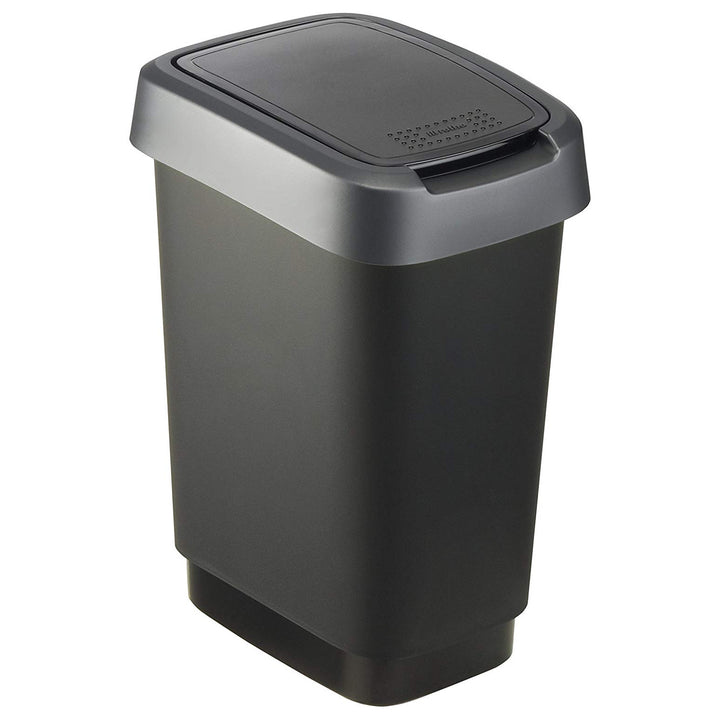 Dondolo Rotho Twist 10L nero e argento