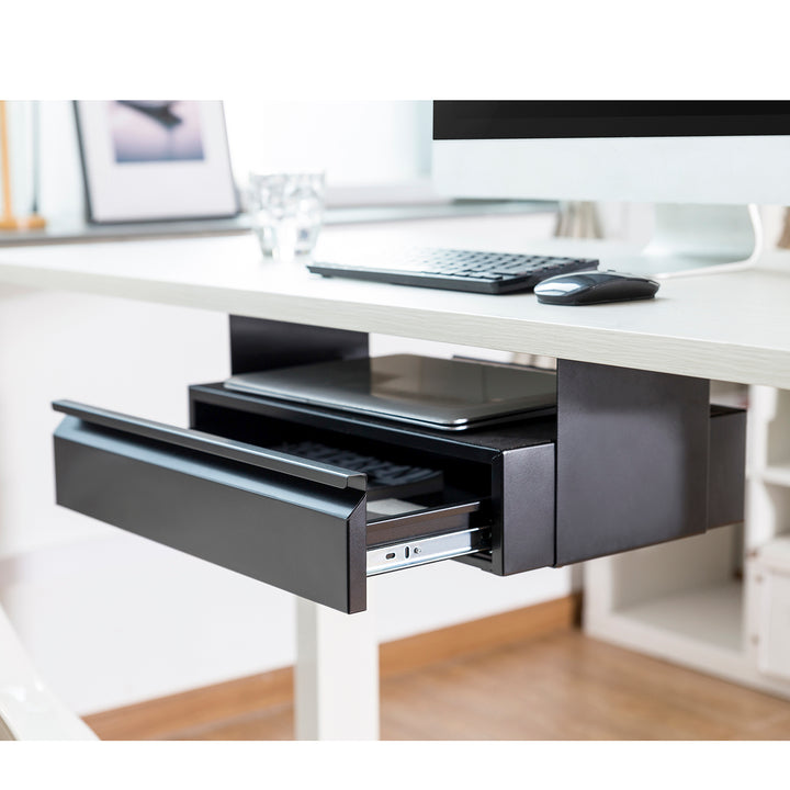Cassetto ergonomico nero sottopiano Maclean MC-875 max 5 kg