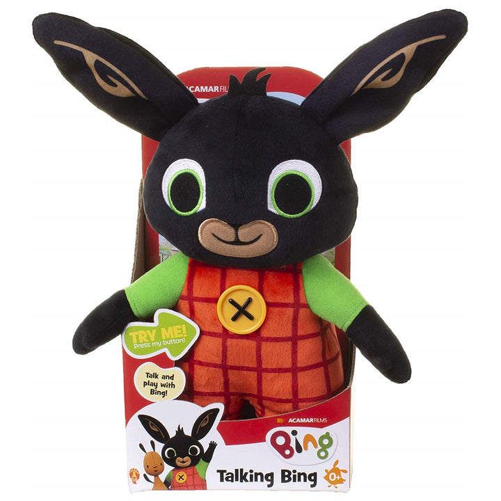 Peluche maschotte coniglio BING parla in polacco GoldenBear