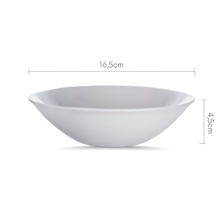 Insalatiera classica Luminarc bianca diametro16 cm