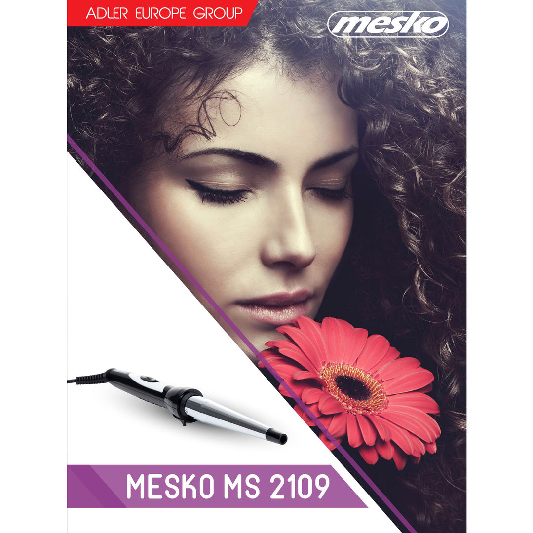 Mesko MS 2109 Ferro arricciacapelli 40 Watt, rivestimento in ceramica