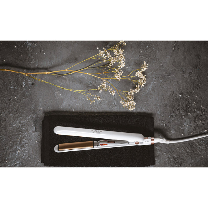 Piastra per capelli con piastre in ceramica Adler AD 2317