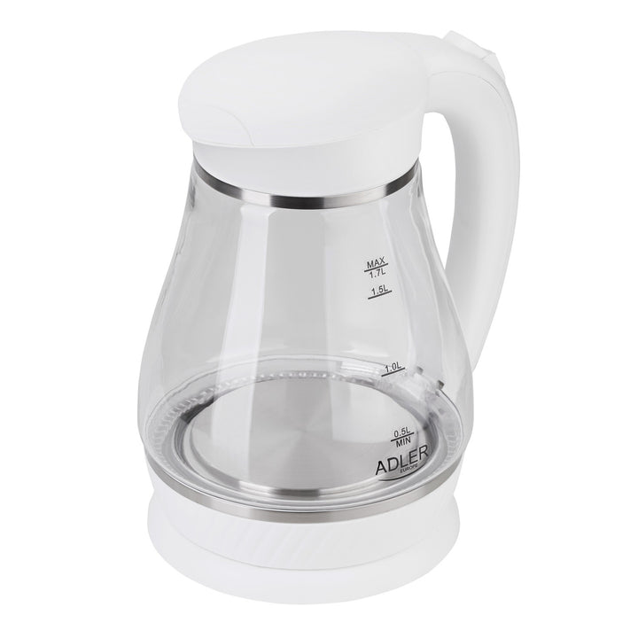 ADLER AD1274 bollitore elettrico a batteria in vetro