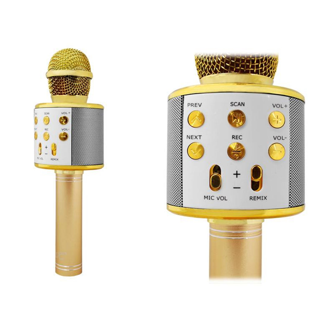 LTC MIC100  Microfono Bluetooth con altoparlante oro