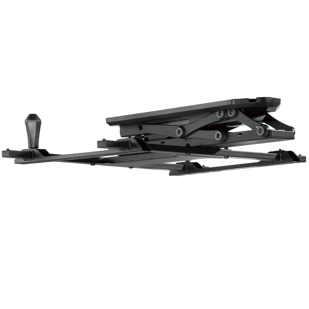 Supporto per TV da soffitto elettrico,e per pareti inclinate Maclean MC-880 32 "-70" carico massimo 35 kg telecomando max VESA 600x411