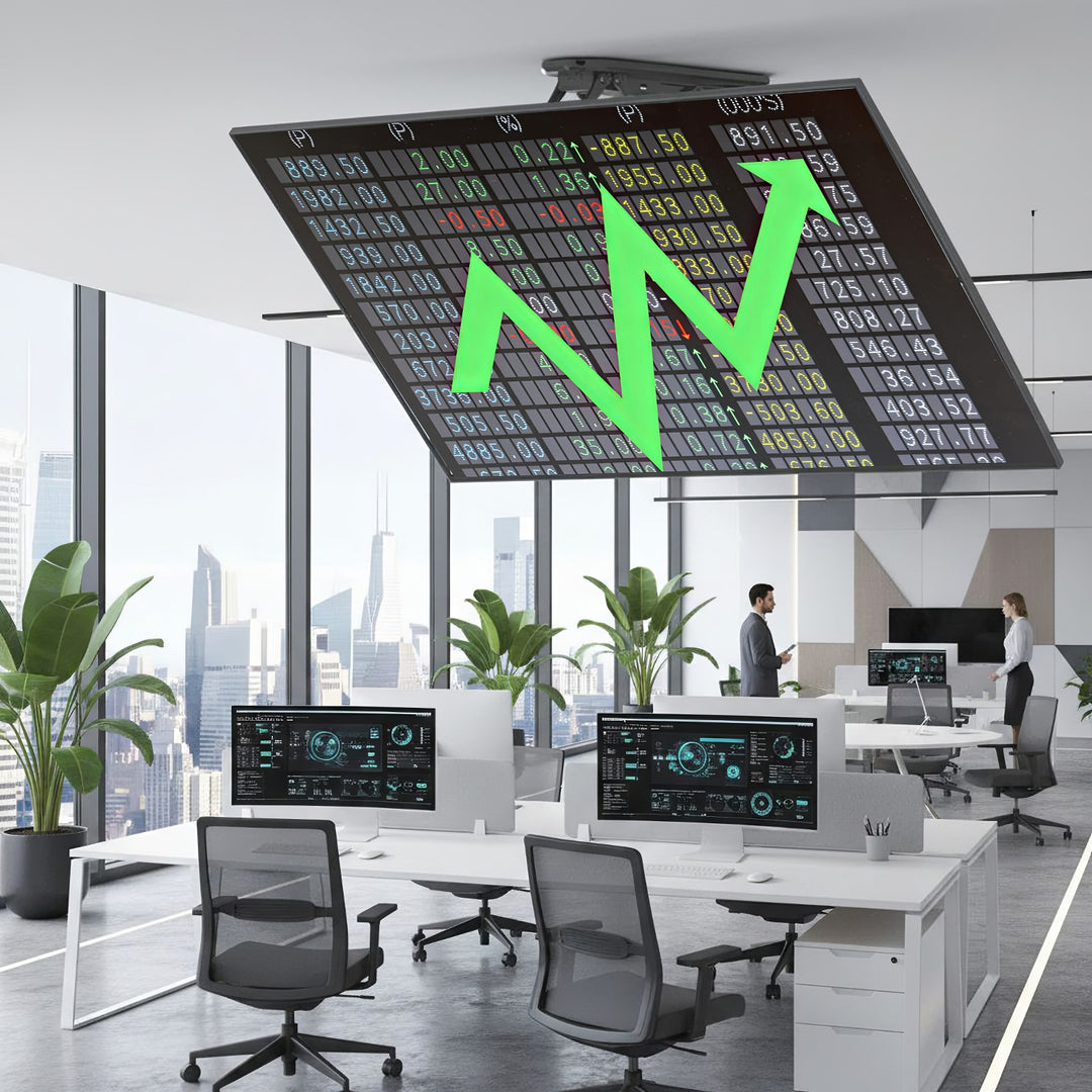 Supporto per TV da soffitto elettrico,e per pareti inclinate Maclean MC-880 32 "-70" carico massimo 35 kg telecomando max VESA 600x411