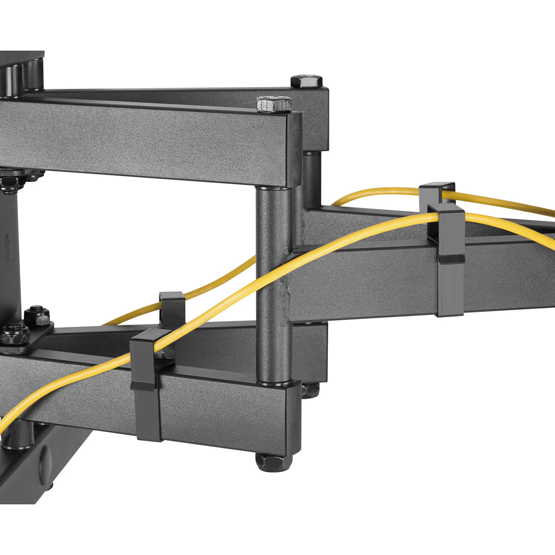 Maclean MC-881 Supporto da parete per TV al plasma LCD LED OLED QLED 37-85 "orientabile inclinabile max vesa da 600x400 a 60kg