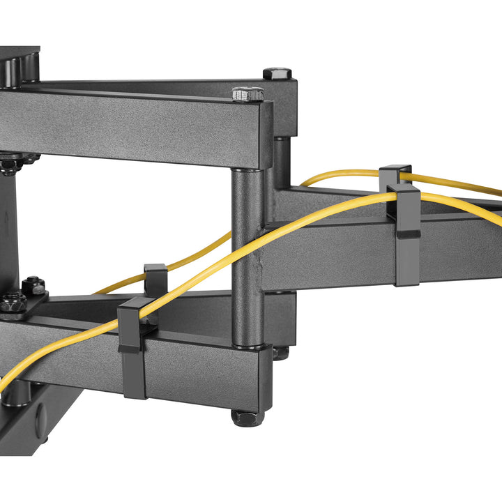 Maclean MC-881 Supporto da parete per TV al plasma LCD LED OLED QLED 37-85 "orientabile inclinabile max vesa da 600x400 a 60kg