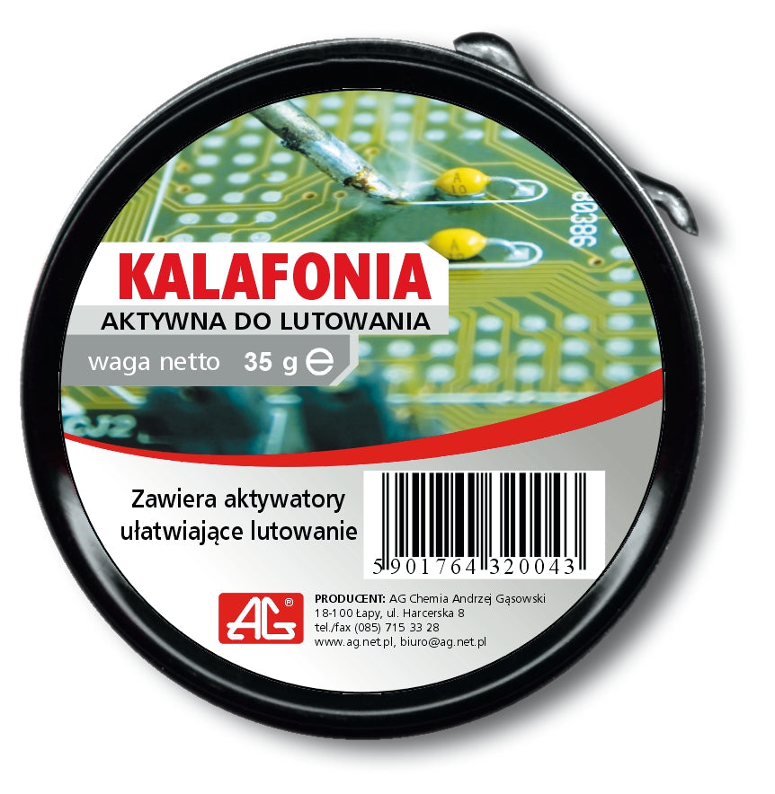 Colofonia attiva con attivatori per saldare più facilmente 35/40g