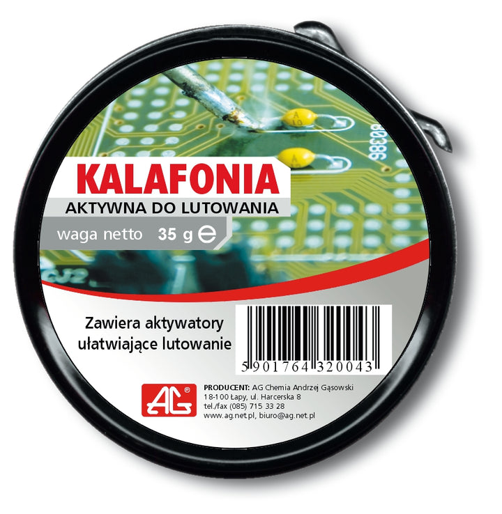 Colofonia attiva con attivatori per saldare più facilmente 35/40g