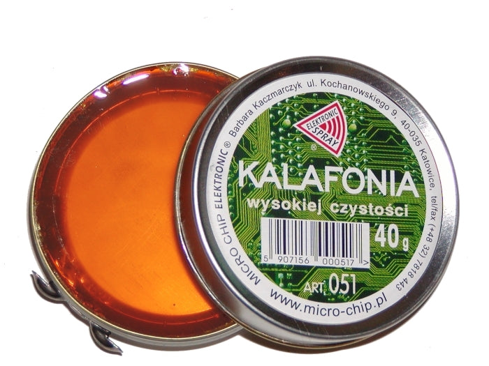 Colofonia attiva con attivatori per saldare più facilmente 35/40g