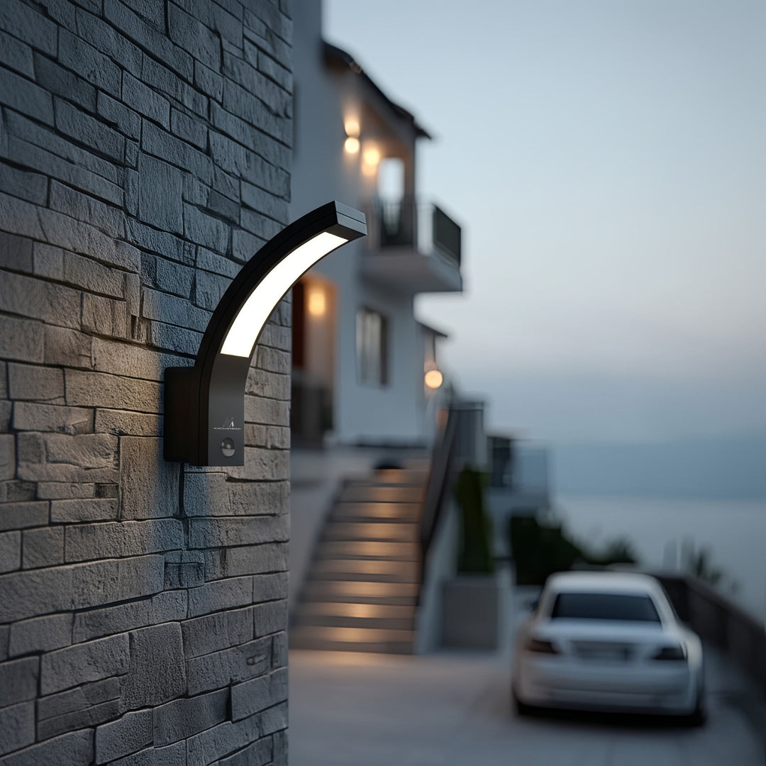 Lampada a LED con sensore di movimento a infrarossi MCE244 750lm 10W IP54 Maclean Energy