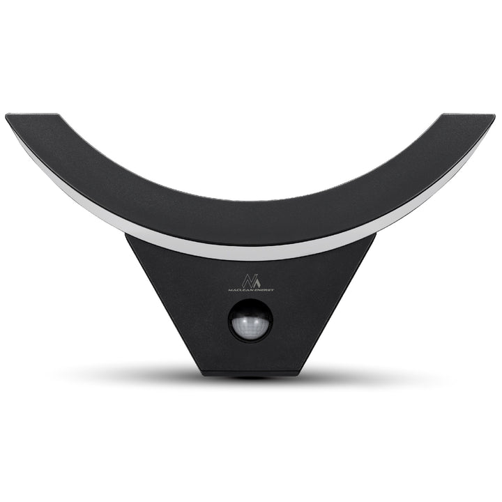 Lampada a LED con sensore di movimento a infrarossi MCE290 B 800lm 10W IP54 Maclean Energy nero