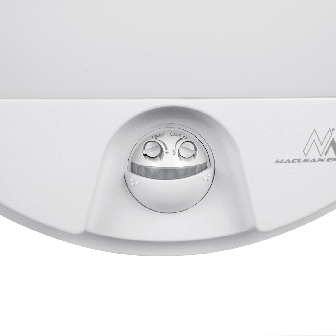 Lampada a LED con sensore di movimento a infrarossi MCE291 W 1100lm 15W IP54 Maclean Energy bianco