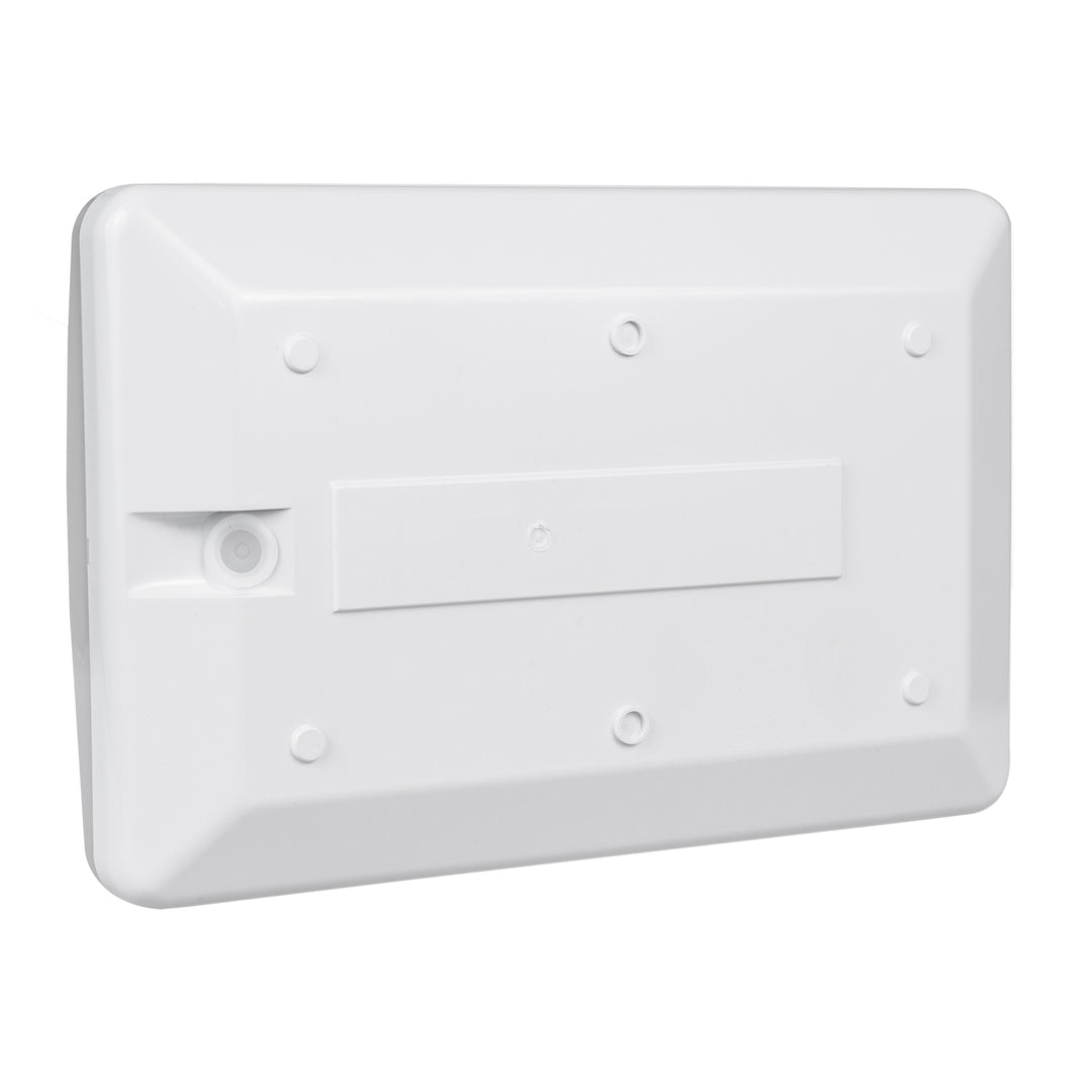 Lampada LED Maclean, numero civico, con sensore crepuscolare, bianca, max 10 W, IP65, luce neutra (4000 K), max 1000 lm, MCE292 W