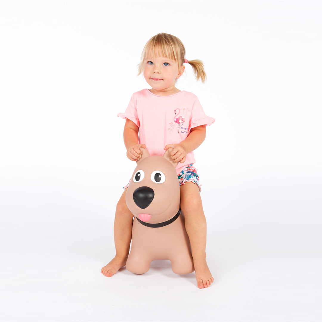 Cane marrone Tootina - giocattolo gonfiabile per bambini