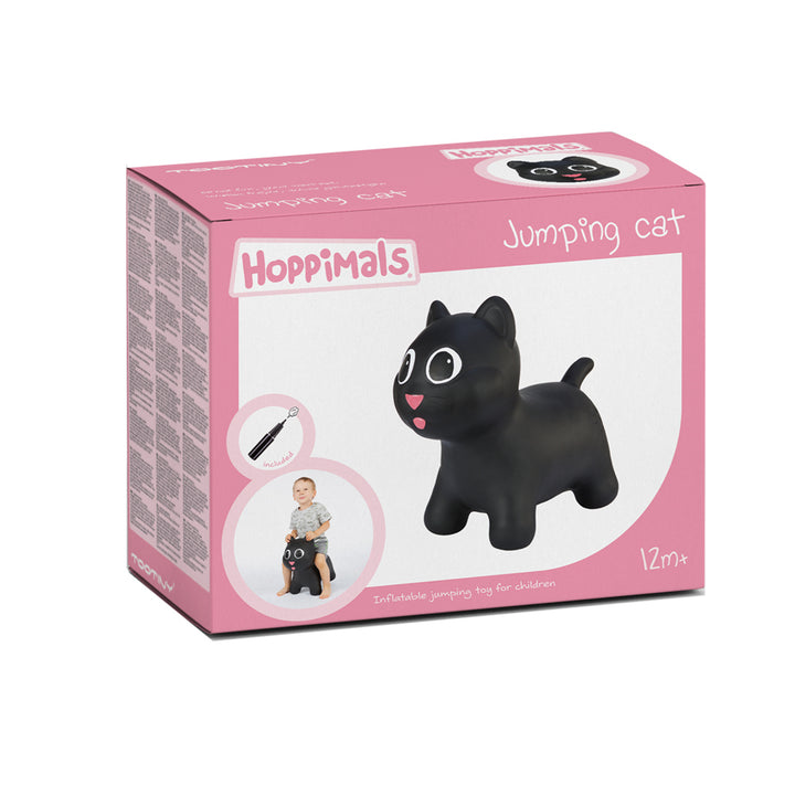 Gattino nero Tootina - giocattolo gonfiabile per bambini con Pompa