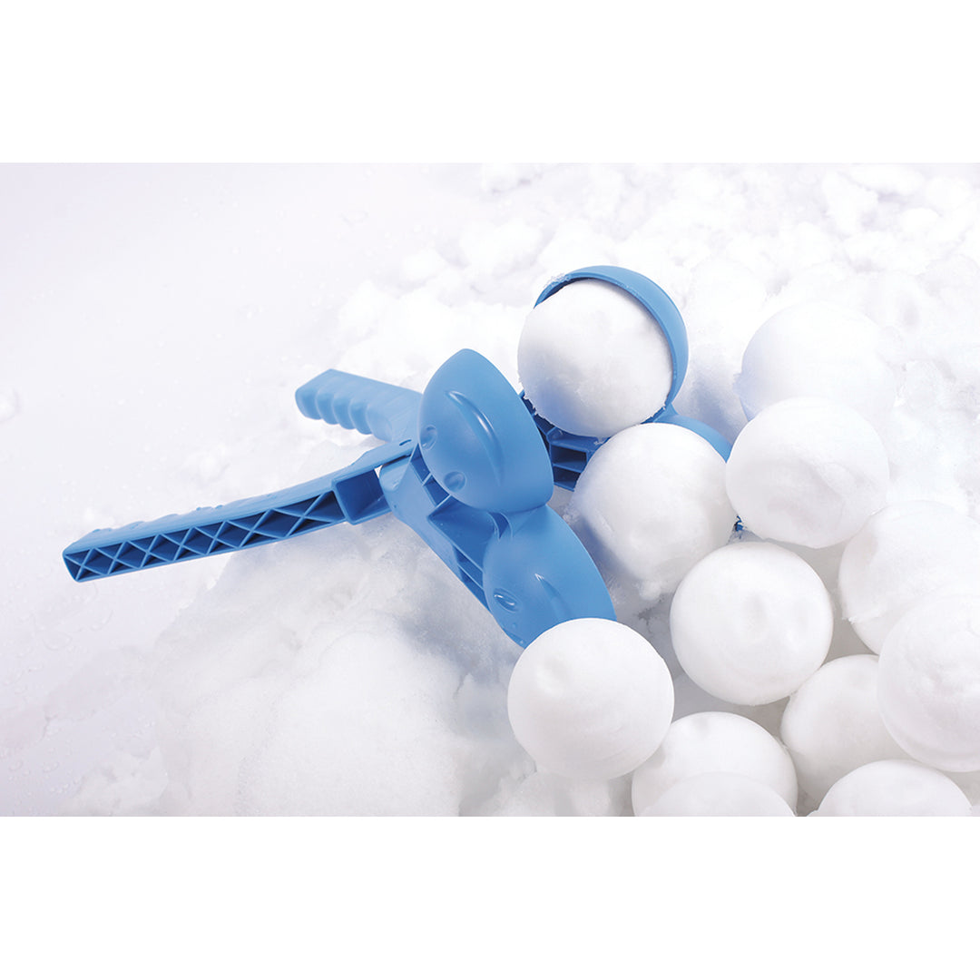 Macchina automatica per palle di neve Snowballee 2 blu - dotata di doppio vassoio