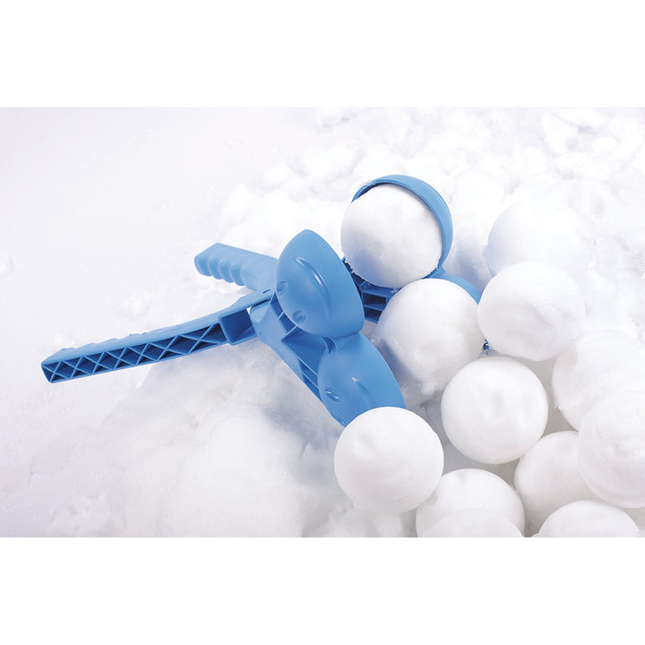 Macchina automatica per palle di neve Snowballee 2 blu - dotata di doppio vassoio