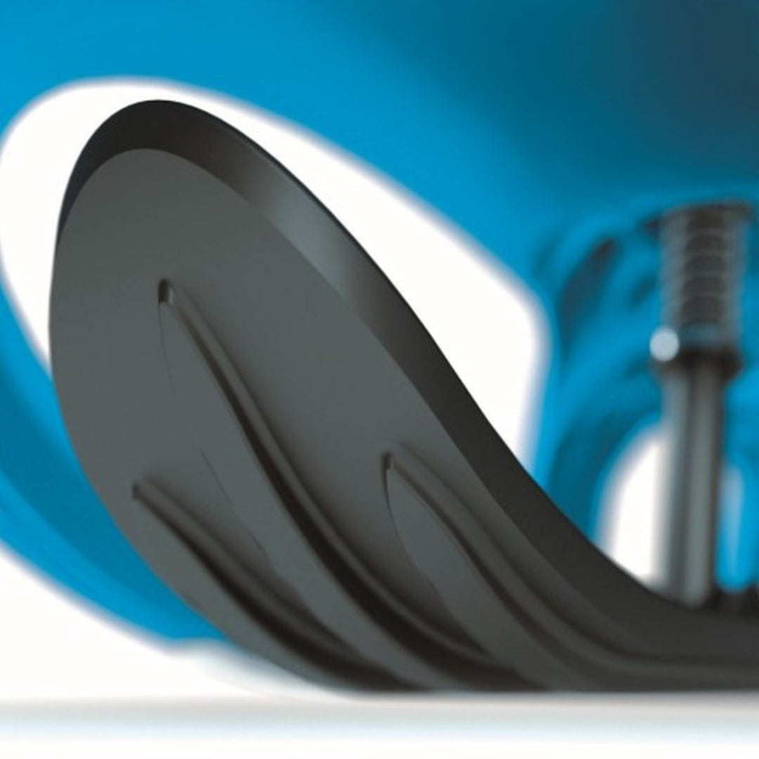 Slitta in plastica con volante Prosperplast Bullet Control blu