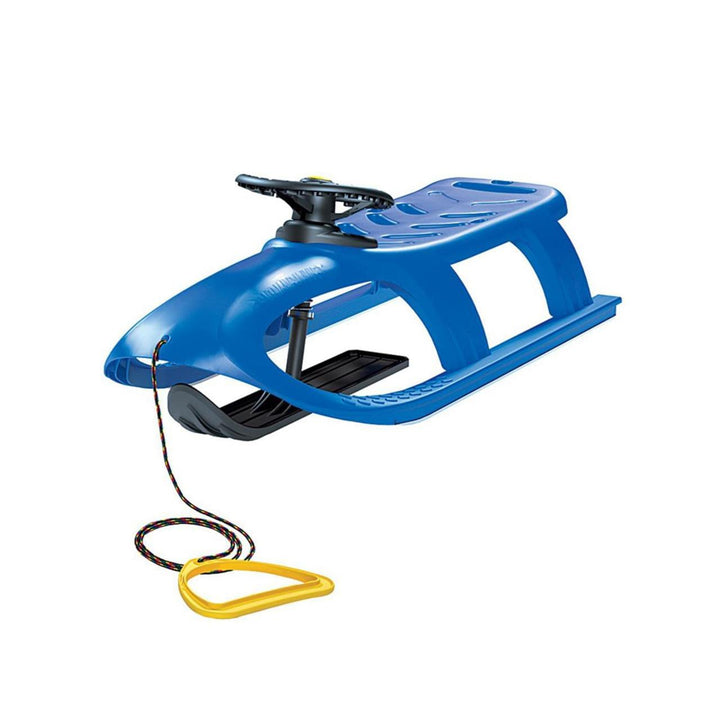 Slitta in plastica con volante Prosperplast Bullet Control blu