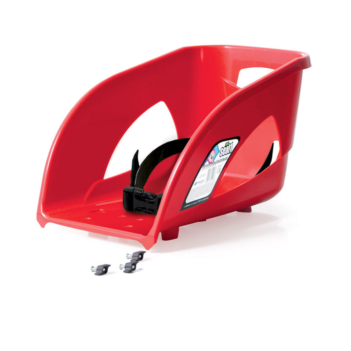 Sella progettata per slitte Prosperplast Bullet, Bullet Control e Tatra - rosso