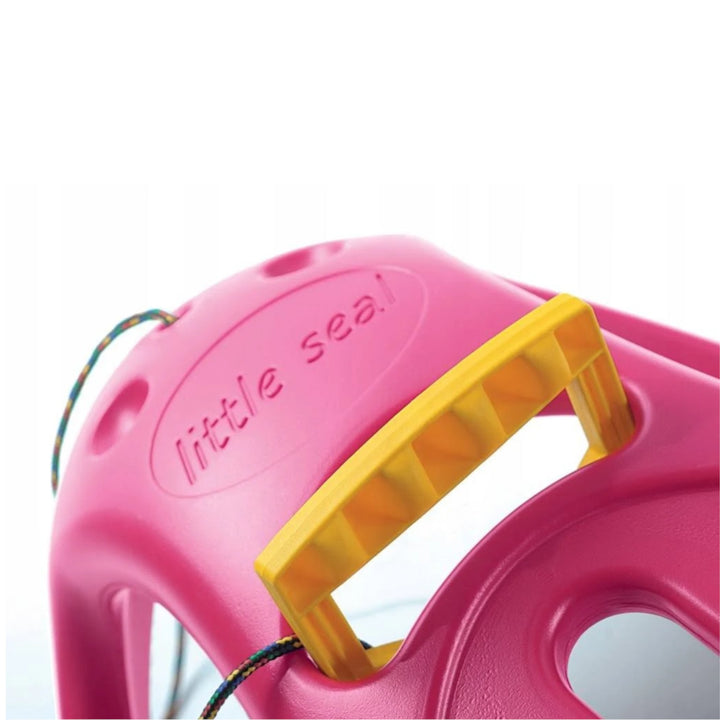 Slitta in plastica resistente e rapida Prosperplast Little Seal rosa