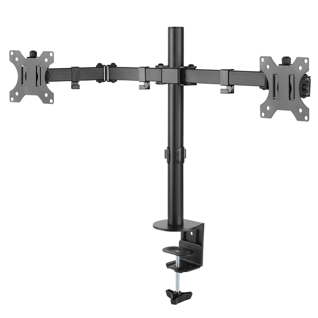 STAFFA DA SCRIVANIA PER 2 MONITOR LED LCD MACLEAN 17-32 '' MC-884