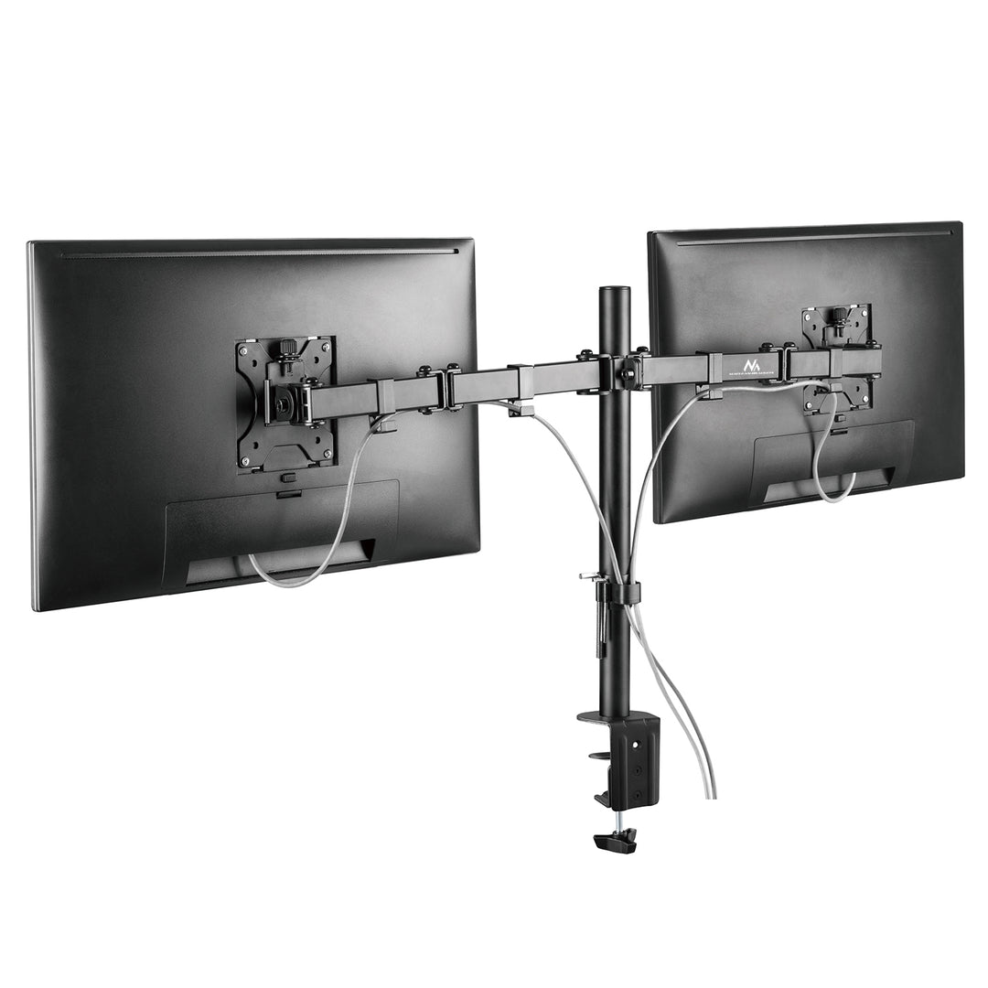 STAFFA DA SCRIVANIA PER 2 MONITOR LED LCD MACLEAN 17-32 '' MC-884