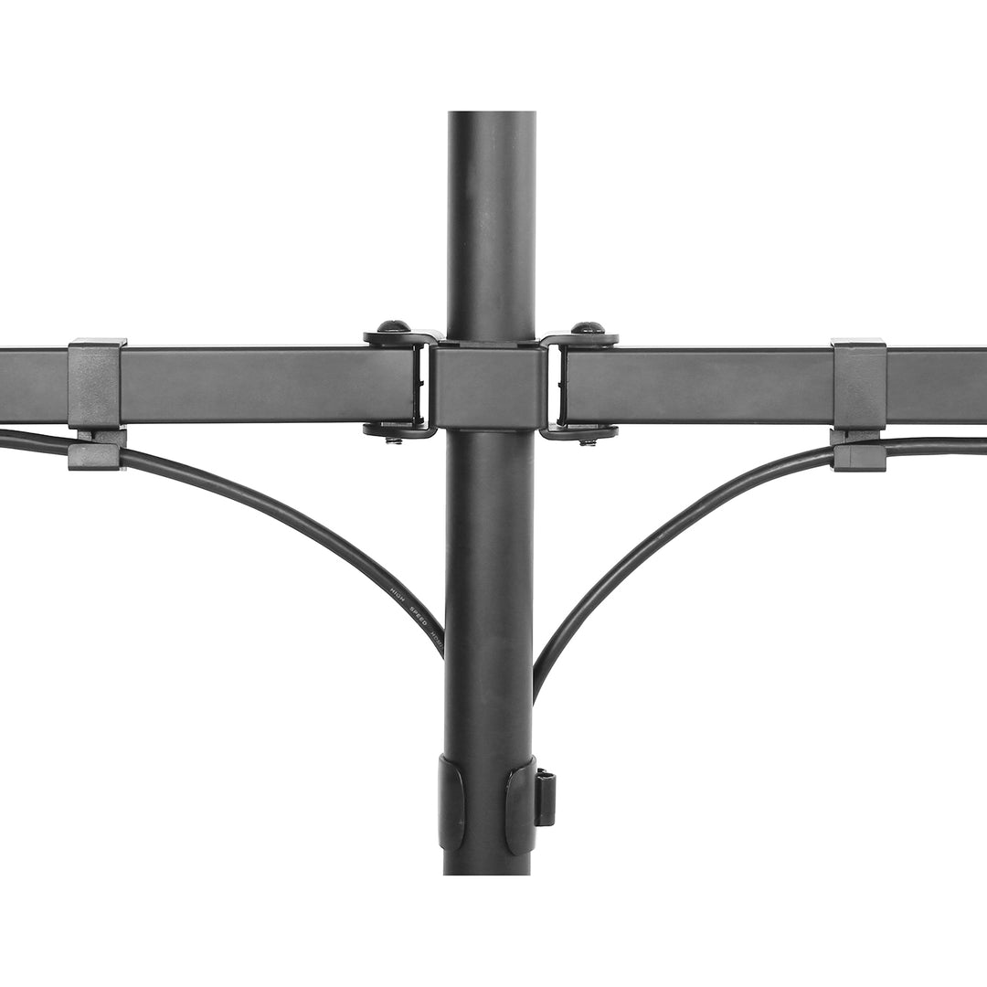 STAFFA DA SCRIVANIA PER 2 MONITOR LED LCD MACLEAN 17-32 '' MC-884