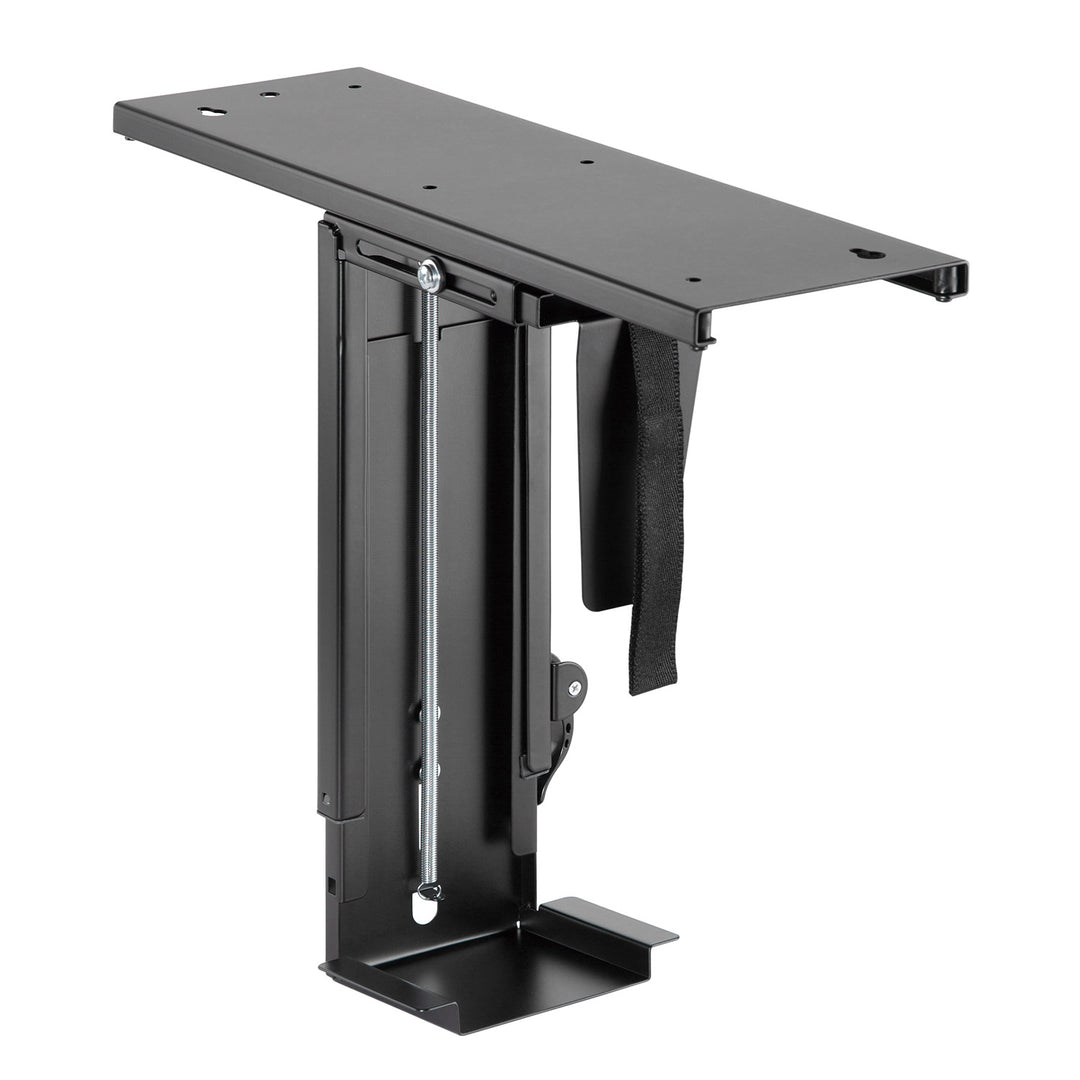 Maclean MC-885 B supporto per computer nero regolabile max. 10kg.
